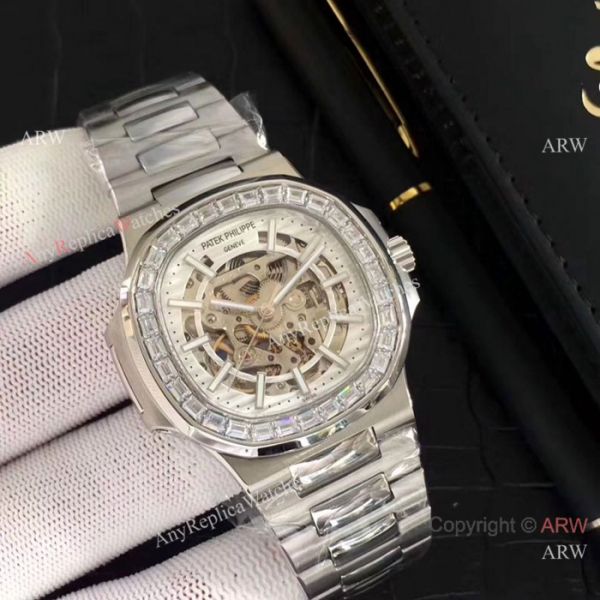 New Copy Patek Philippe Nautilus Stainless Steel Hollow Watches New Copy Patek Philippe Nautilus Stainless Steel Hollow Watches