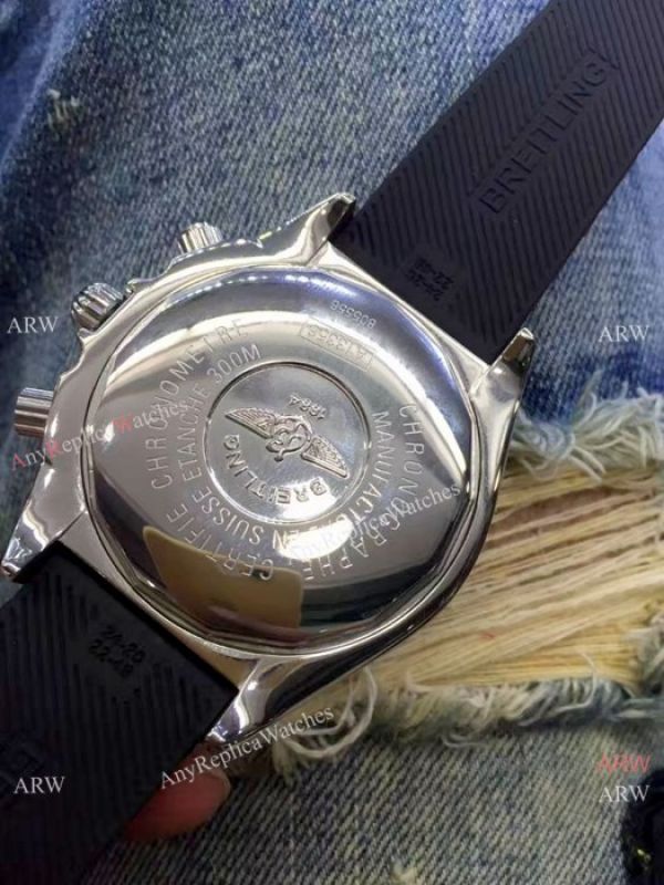 Replica Breitling Chronomat B01 Watch Blue Dial Black Rubber strap Replica Breitling Chronomat B01 Watch Blue Dial Black Rubber strap