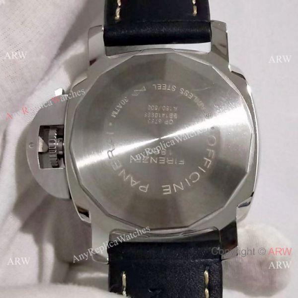 Panerai Luminor Marina Replica Watch SS Black Dial PAM 498 Panerai Luminor Marina Replica Watch SS Black Dial PAM 498