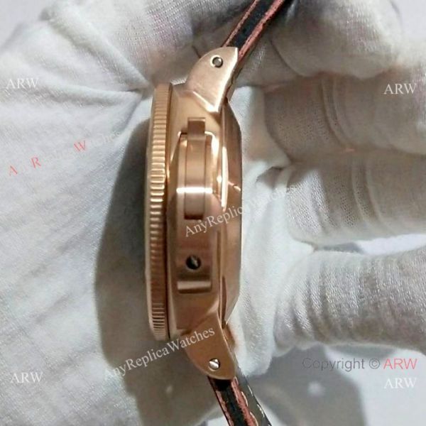 New Copy Panerai Luminor Submersible Rose Gold Green Dial Watch PAM 507 New Copy Panerai Luminor Submersible Rose Gold Green Dial Watch PAM 507