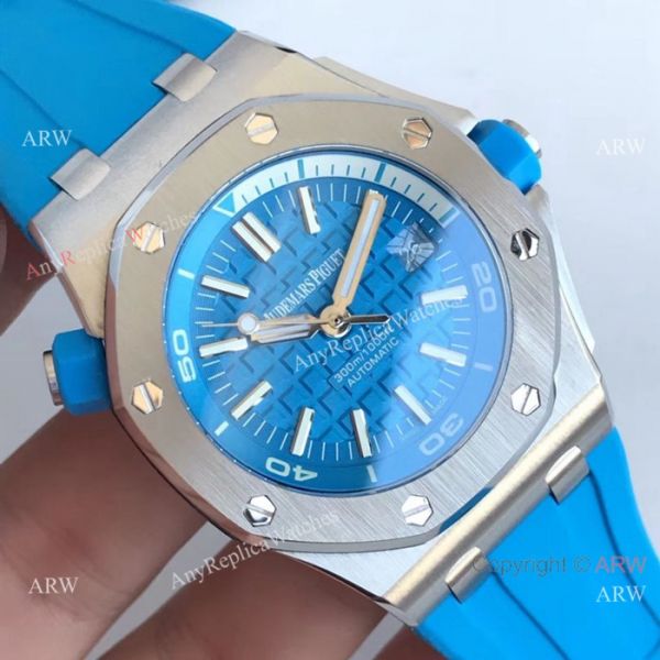 Swiss 3120 Replica Audemars Piguet Royal Oak Offshore Diver Watch Blue Version Swiss 3120 Replica Audemars Piguet Royal Oak Offshore Diver Watch Blue Version