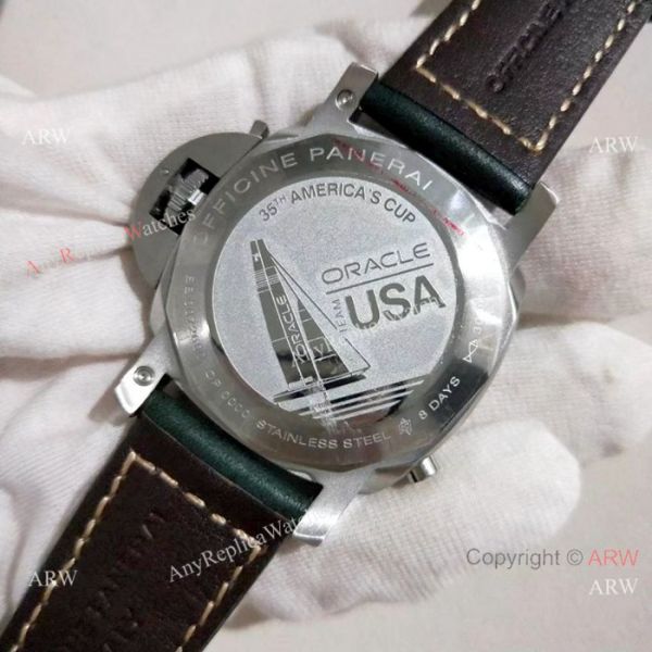Replica Panerai Luminor Green Dial Green Leather Strap Watch Men Replica Panerai Luminor Green Dial Green Leather Strap Watch Men