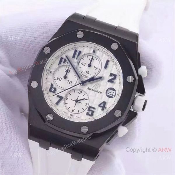 Copy Audemars Piguet Royal Oak Offshore Watches Rose Gold White Dial Copy Audemars Piguet Royal Oak Offshore Watches Rose Gold White Dial