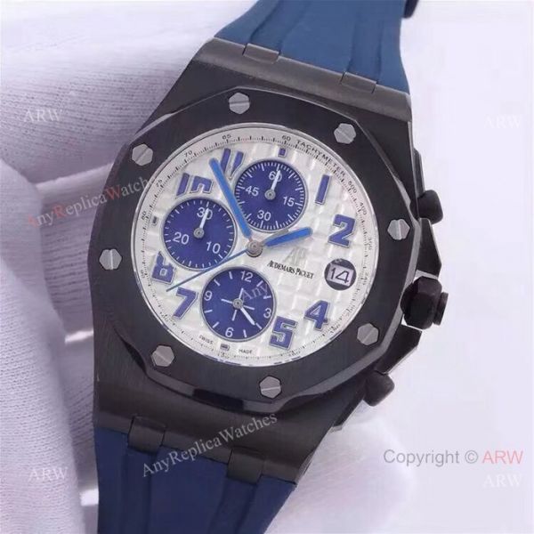 Copy Royal Oak Offshore Audemars Piguet Watch Blue Rubber Strap Copy Royal Oak Offshore Audemars Piguet Watch Blue Rubber Strap