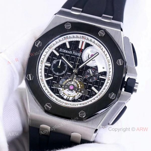 Fake Audemars Piguet Royal Oak Offshore Chronograph Watches SS Blue Dial Fake Audemars Piguet Royal Oak Offshore Chronograph Watches SS Blue Dial