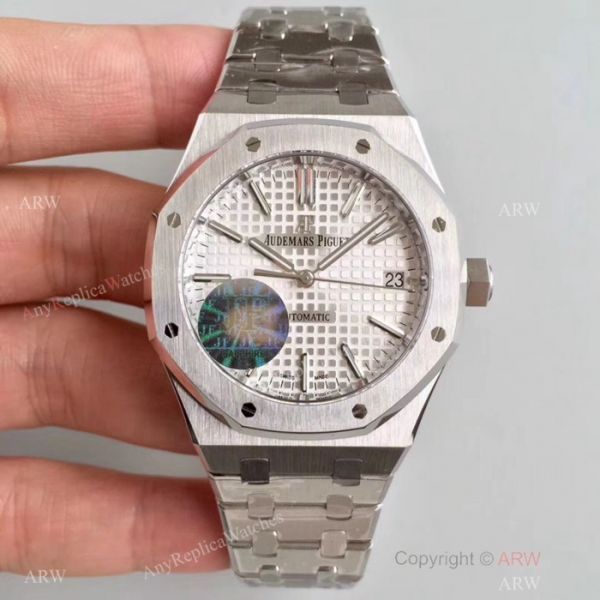 JF Factory Audemars Piguet Royal Oak Stainless Steel Blue 37mm Watches JF Factory Audemars Piguet Royal Oak Stainless Steel Blue 37mm Watches