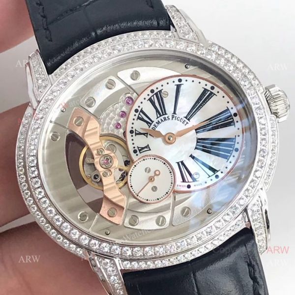 Swiss Replica Audemars Piguet Royal Millenary 4101 Watches Diamond Bezel Swiss Replica Audemars Piguet Royal Millenary 4101 Watches Diamond Bezel