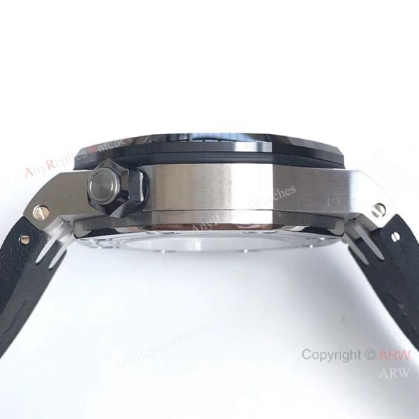 JF Swiss Replica Audemars Piguet Divers SS Black Bezel Watch 3120 Movement JF Swiss Replica Audemars Piguet Divers SS Black Bezel Watch 3120 Movement
