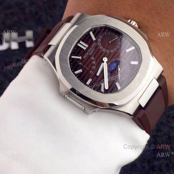 Best Quality Patek Philippe Nautilus Power Reserve Watches SS Blue Dial Best Quality Patek Philippe Nautilus Power Reserve Watches SS Blue Dial
