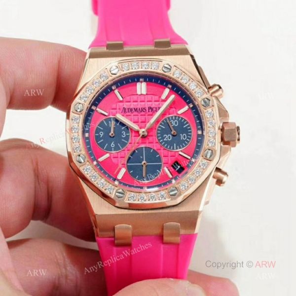Copy Audemars Piguet Royal Oak Offshore Lady Watches Rose Gold Diamond Copy Audemars Piguet Royal Oak Offshore Lady Watches Rose Gold Diamond