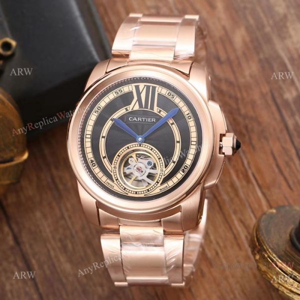 New Replica Cartier Calibre De Watches Two Tone Rose Gold New Replica Cartier Calibre De Watches Two Tone Rose Gold