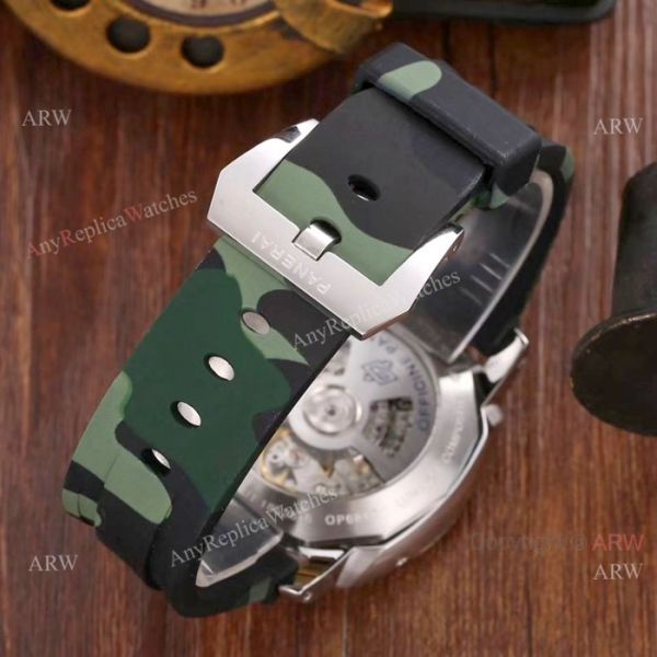 Newest Replica Panerai Luminor PAM 01499 Watch SS Camouflage Bracelet Newest Replica Panerai Luminor PAM 01499 Watch SS Camouflage Bracelet