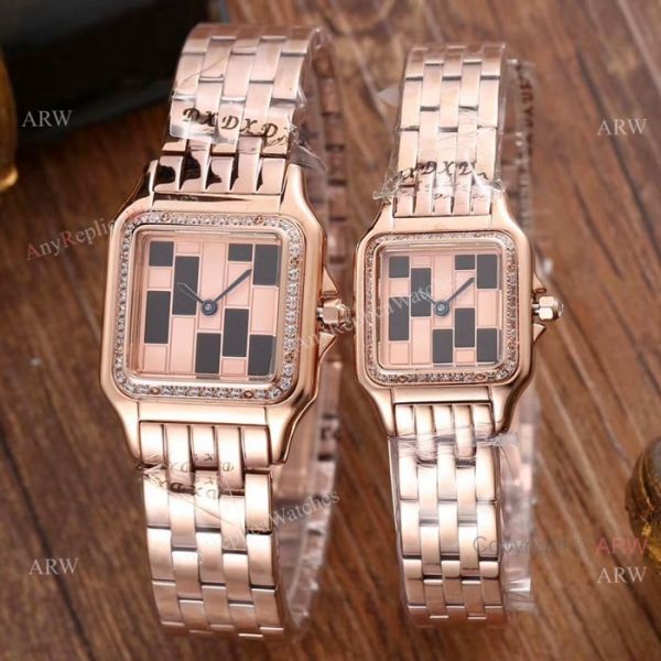 New Fake Cartier Panthere Limited Edition Watches Two Tone Rose Gold New Fake Cartier Panthere Limited Edition Watches Two Tone Rose Gold