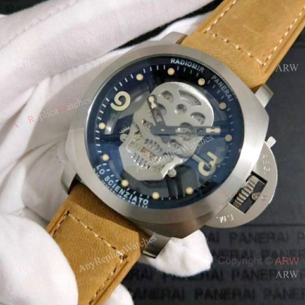 Radiomir Panerai Skull Face Replica Watch Quartz Movement Radiomir Panerai Skull Face Replica Watch Quartz Movement