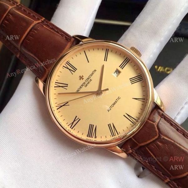 Best Vacheron Constantin Geneve Fake Watch Rose Gold Roman Dial Best Vacheron Constantin Geneve Fake Watch Rose Gold Roman Dial
