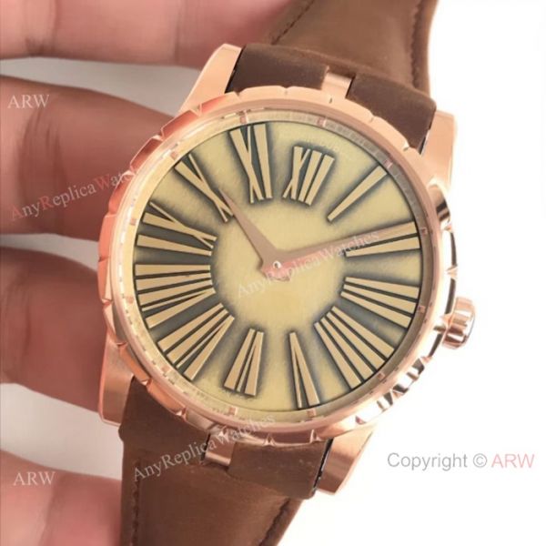 Newest Copy Roger Dubuis Excalibur Rose Gold Watch Swiss RD622 Newest Copy Roger Dubuis Excalibur Rose Gold Watch Swiss RD622