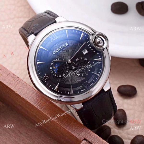 Best Quality Cartier Ballon Bleu De Moon Phase SS Automatic Replica Watch Best Quality Cartier Ballon Bleu De Moon Phase SS Automatic Replica Watch
