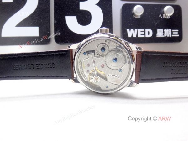 IWC Portuguese 8 Days Watch Replica SS Brown Leather Strap IWC Portuguese 8 Days Watch Replica SS Brown Leather Strap