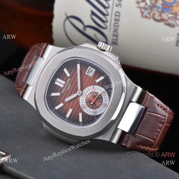 Copy Patek Philippe Nautilus White Face Travel Time Automatic Watches Copy Patek Philippe Nautilus White Face Travel Time Automatic Watches