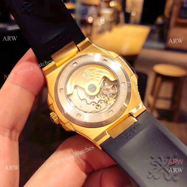 Patek Philippe Engraving Nautilus Anniversary Watch Gold Case 40MM Patek Philippe Engraving Nautilus Anniversary Watch Gold Case 40MM