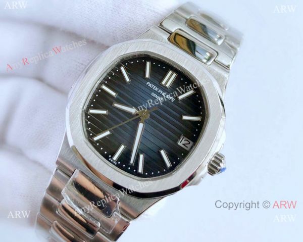 Swiss Copy Patek Philippe Ladies Automatic Nautilus Watch Stainless Steel Blue Dial Swiss Copy Patek Philippe Ladies Automatic Nautilus Watch Stainless Steel Blue Dial