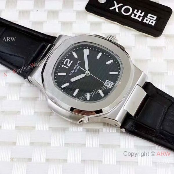 Copy Patek Philippe Automatic Nautilus Wristwatch SS Gray Dial Copy Patek Philippe Automatic Nautilus Wristwatch SS Gray Dial