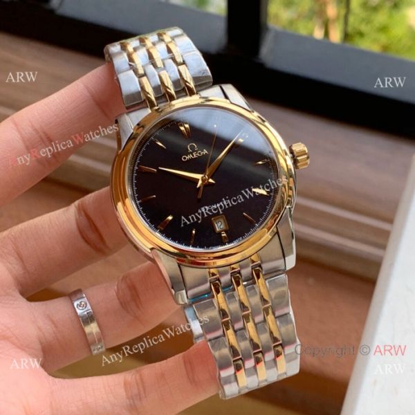 Swiss 8500 Omega Replica Watches 2-Tone Sapphire Crystal Swiss 8500 Omega Replica Watches 2-Tone Sapphire Crystal