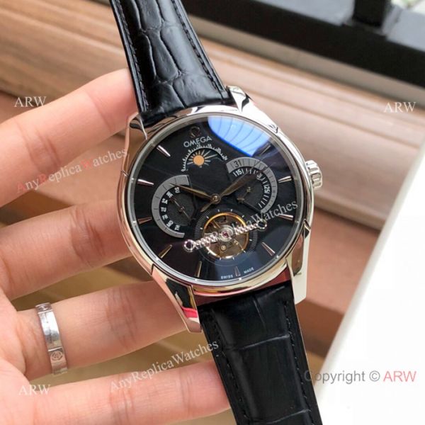 New replica Omega Complications Automatic Watches Rose Gold 43mm New replica Omega Complications Automatic Watches Rose Gold 43mm