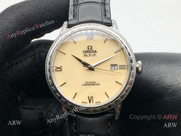 SWISS Replica Omega De Ville Mens Watch Mother of Pearl Face SWISS Replica Omega De Ville Mens Watch Mother of Pearl Face