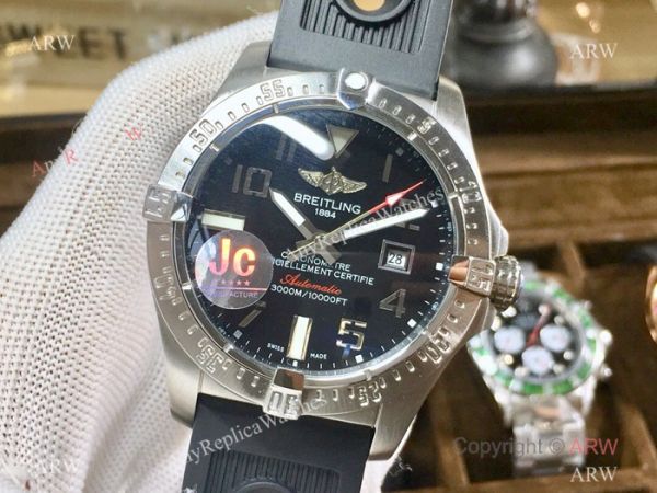 Swiss Quality Replica Breitling Watch Avenger II Seawolf SS Case Arabic Markers Swiss Quality Replica Breitling Watch Avenger II Seawolf SS Case Arabic Markers
