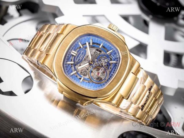 Clone Patek Philippe Skeleton Watches Two Tone Rose Gold 40mm Clone Patek Philippe Skeleton Watches Two Tone Rose Gold 40mm