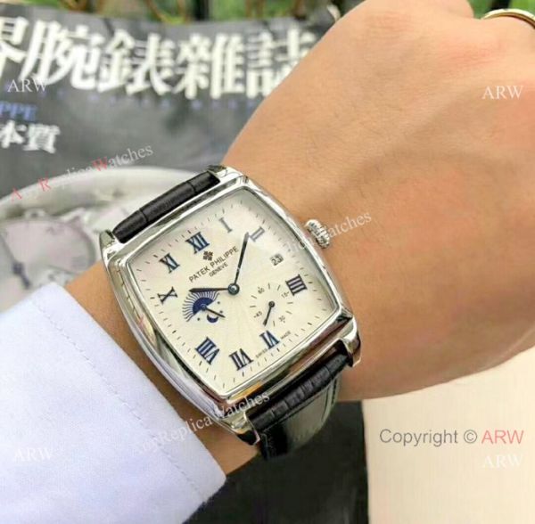 Fake Patek Philippe grand complications 40mm Watch Rose Gold Black Face Fake Patek Philippe grand complications 40mm Watch Rose Gold Black Face