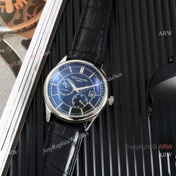 High Quality Patek Philippe Moonphase Two Tone Rose Gold Black Watches 40mm High Quality Patek Philippe Moonphase Two Tone Rose Gold Black Watches 40mm