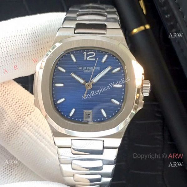 Fake Patek Philippe Nautilus Womens Watches SS Black Face QUARTZ Fake Patek Philippe Nautilus Womens Watches SS Black Face QUARTZ