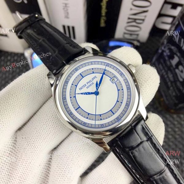 AAA Replica Patek Philippe Calatrava Watches Gold Case White Dial AAA Replica Patek Philippe Calatrava Watches Gold Case White Dial