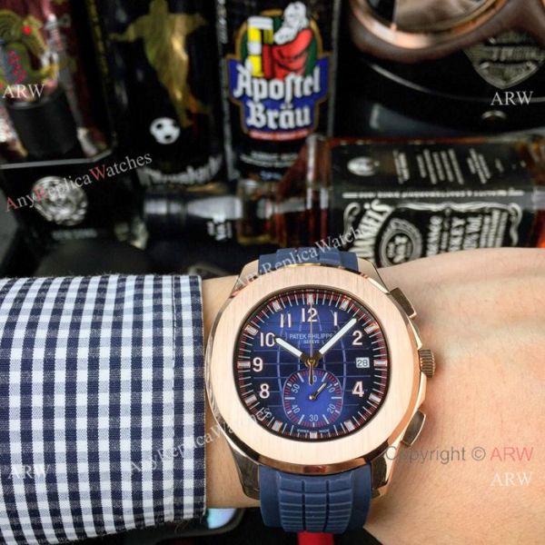Japan Grade Patek Philippe Aquanaut Replica watch Rose Gold Brown Chronograph Dial Japan Grade Patek Philippe Aquanaut Replica watch Rose Gold Brown Chronograph Dial