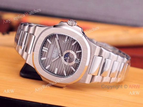 Fake Patek Philippe Nautilus Annual Calendar Man Watch Stainless Steel Blue Face Fake Patek Philippe Nautilus Annual Calendar Man Watch Stainless Steel Blue Face