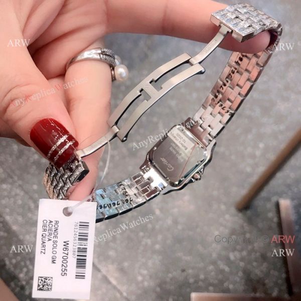 Copy Cartier Panthere de Iced Out Watches Stainless Steel Copy Cartier Panthere de Iced Out Watches Stainless Steel