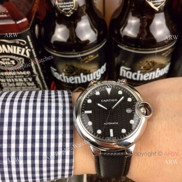 Replica Cartier Ballon Bleu de Black PVD watches New Model Replica Cartier Ballon Bleu de Black PVD watches New Model