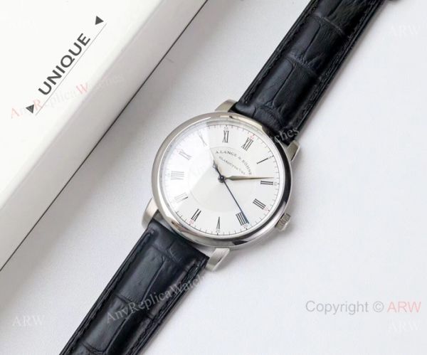 Copy A.Lange Sohne Richard Lang White Roman Dial watch Swiss 9015 Movement Copy A.Lange Sohne Richard Lang White Roman Dial watch Swiss 9015 Movement