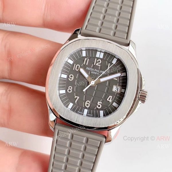 Swiss Replica Patek Philippe Aquanaut Luce 5067A Ladies Watch Gray Dial Swiss Replica Patek Philippe Aquanaut Luce 5067A Ladies Watch Gray Dial