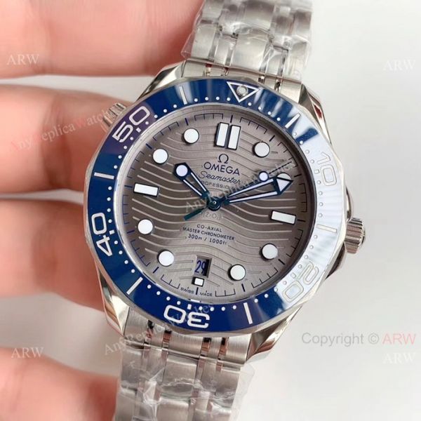 OM Factory Omega Seamaster 300 Replica Watch Stainelss Steel Gray Face Watches OM Factory Omega Seamaster 300 Replica Watch Stainelss Steel Gray Face Watches
