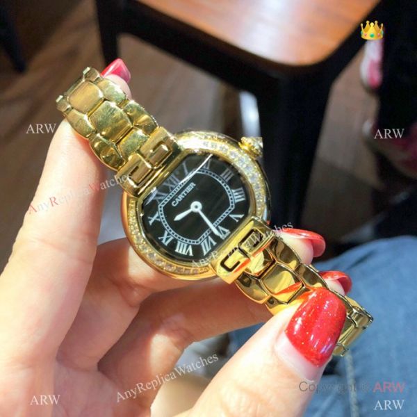 Rotonde de Cartier Yellow Gold Ladies watches 28mm Rotonde de Cartier Yellow Gold Ladies watches 28mm