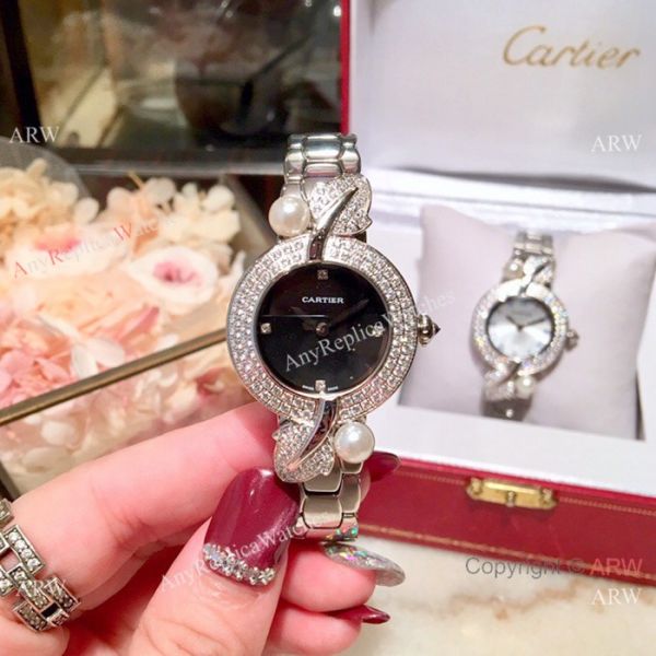 Copy Cartier Women Watch Stainless Steel Sapphire glass Swiss Quality Copy Cartier Women Watch Stainless Steel Sapphire glass Swiss Quality