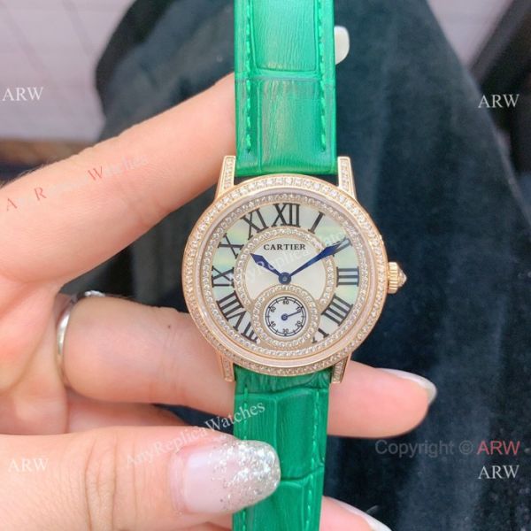 Cartier fashion watches for Women Gold Diamond Case Cartier fashion watches for Women Gold Diamond Case