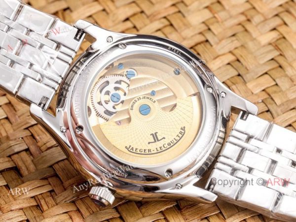 Copy Jaeger Lecoultre Skeleton Moon Phase Two Tone Rose Gold Watch Copy Jaeger Lecoultre Skeleton Moon Phase Two Tone Rose Gold Watch