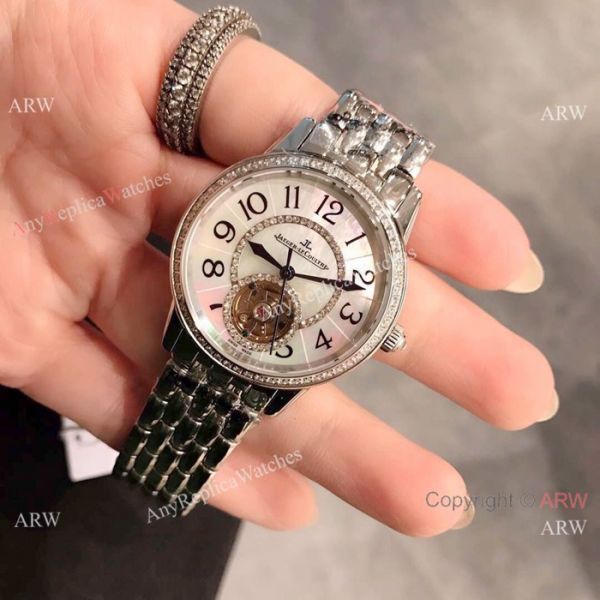 Jaeger LeCoultre Rendez-Vous Tourbillon Stainless Steel Watch 33mm Jaeger LeCoultre Rendez-Vous Tourbillon Stainless Steel Watch 33mm