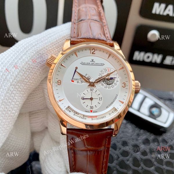 New Copy Jaeger LeCoultre Master Ultra Thin Reserve de Marche Watch SS Silver Face New Copy Jaeger LeCoultre Master Ultra Thin Reserve de Marche Watch SS Silver Face