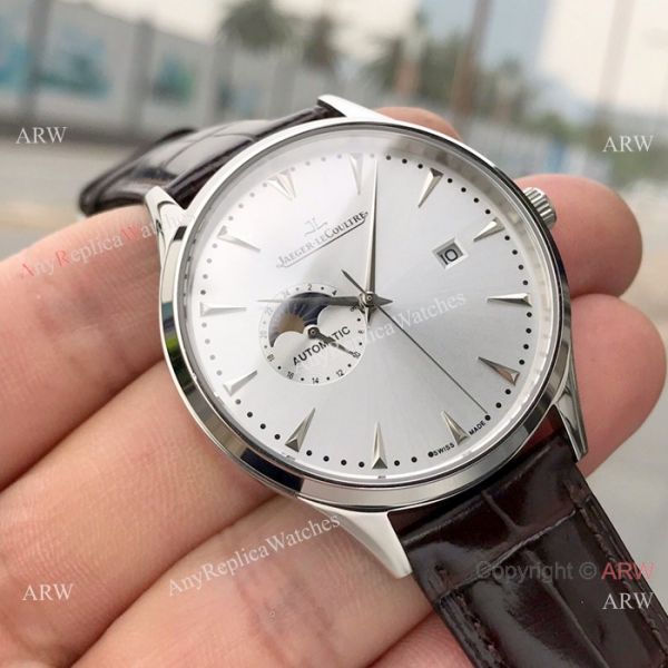 Copy Jaeger LeCoultre Master Swiss 8217 Watch SS Gray Rhodium Dial Copy Jaeger LeCoultre Master Swiss 8217 Watch SS Gray Rhodium Dial