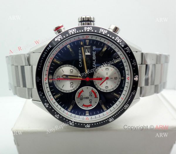 Copy TAG Heuer Carrera Calibre 16 Stainless Steel Chronograph Watch Copy TAG Heuer Carrera Calibre 16 Stainless Steel Chronograph Watch